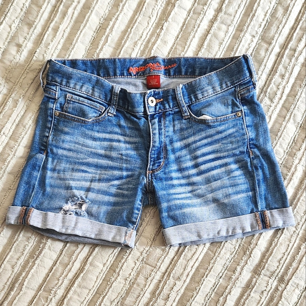 Arizona Jean Company Cuffed Denim Shorts | 5